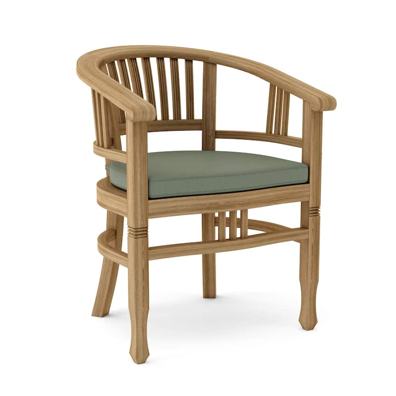Captain Teak Outdoor Dining Chair - N/A