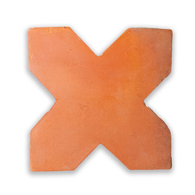 Natural Terracotta Cross & Star (2 piece Pattern)