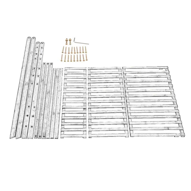Folding Flower Display Bamboo Garden 3Tier Plant Shelf