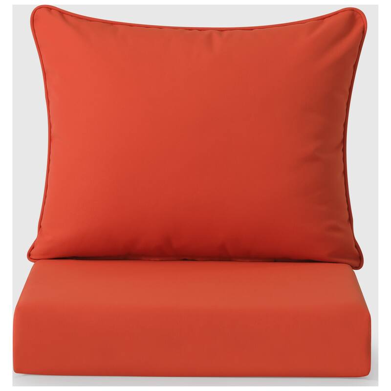 Birchwood All Weather HDPE Outdoor Patio Black Deep Seating Conversation Set (5-Piece Set)