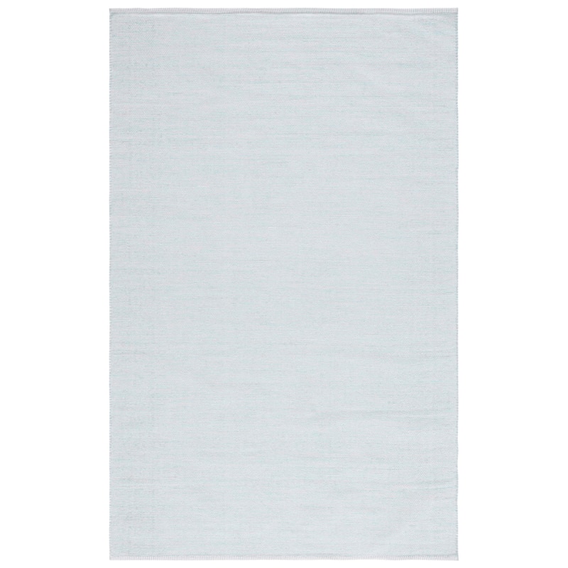 SAFAVIEH Handmade Montauk Lefka Casual Rug - 5' x 8' - Turquoise/Grey