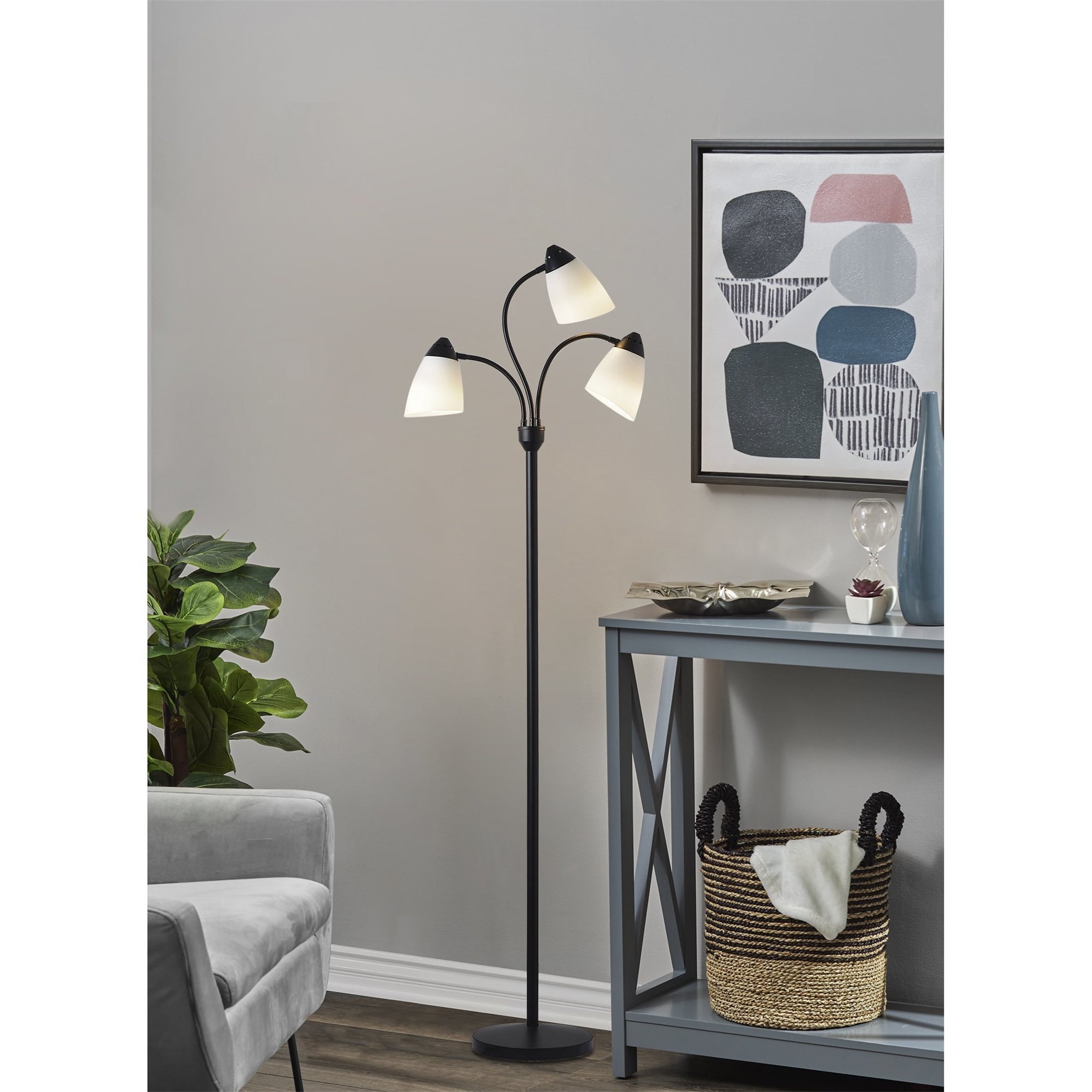 Mainstays floor lamp replacement plastic shade deals