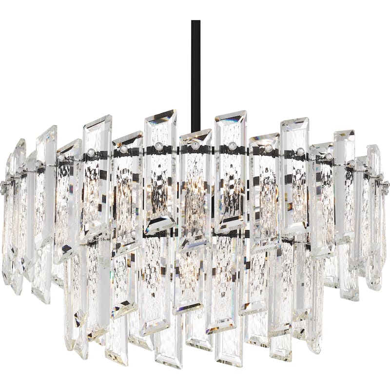 Dion 6-Light Matte Black Pendant