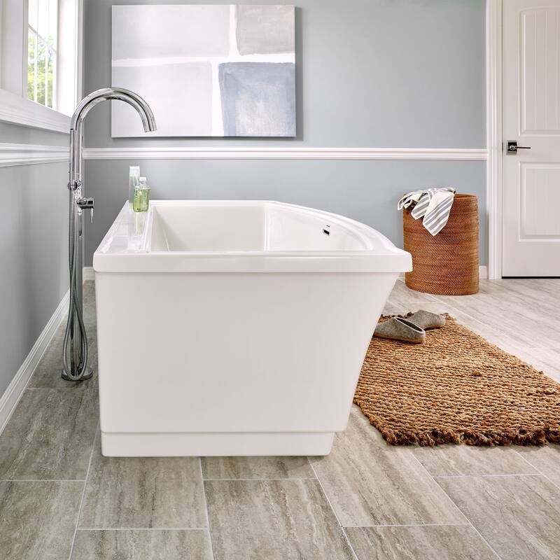 American Standard Estate 68" Freestanding Soaking Bathtub with Center