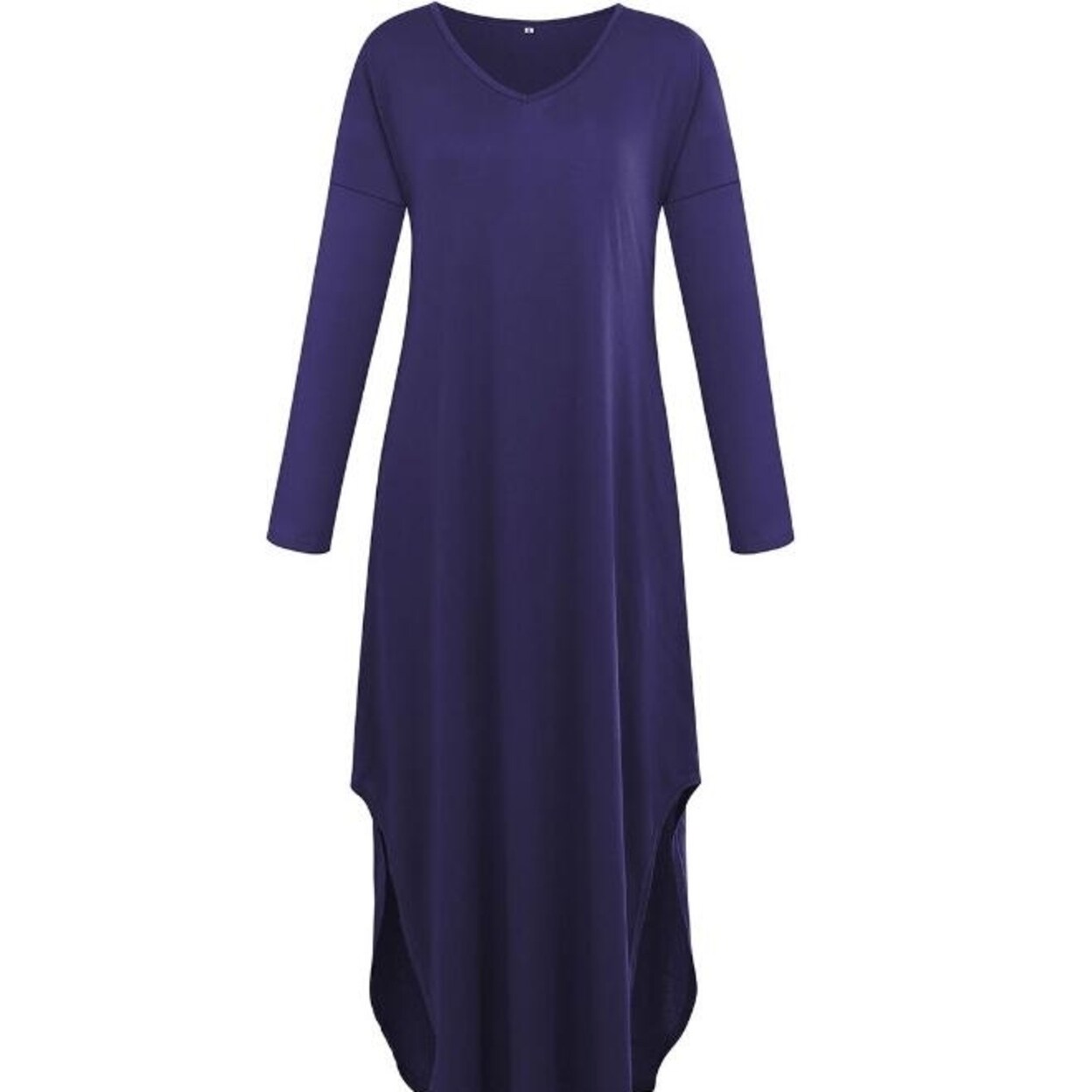 split long sleeve dress