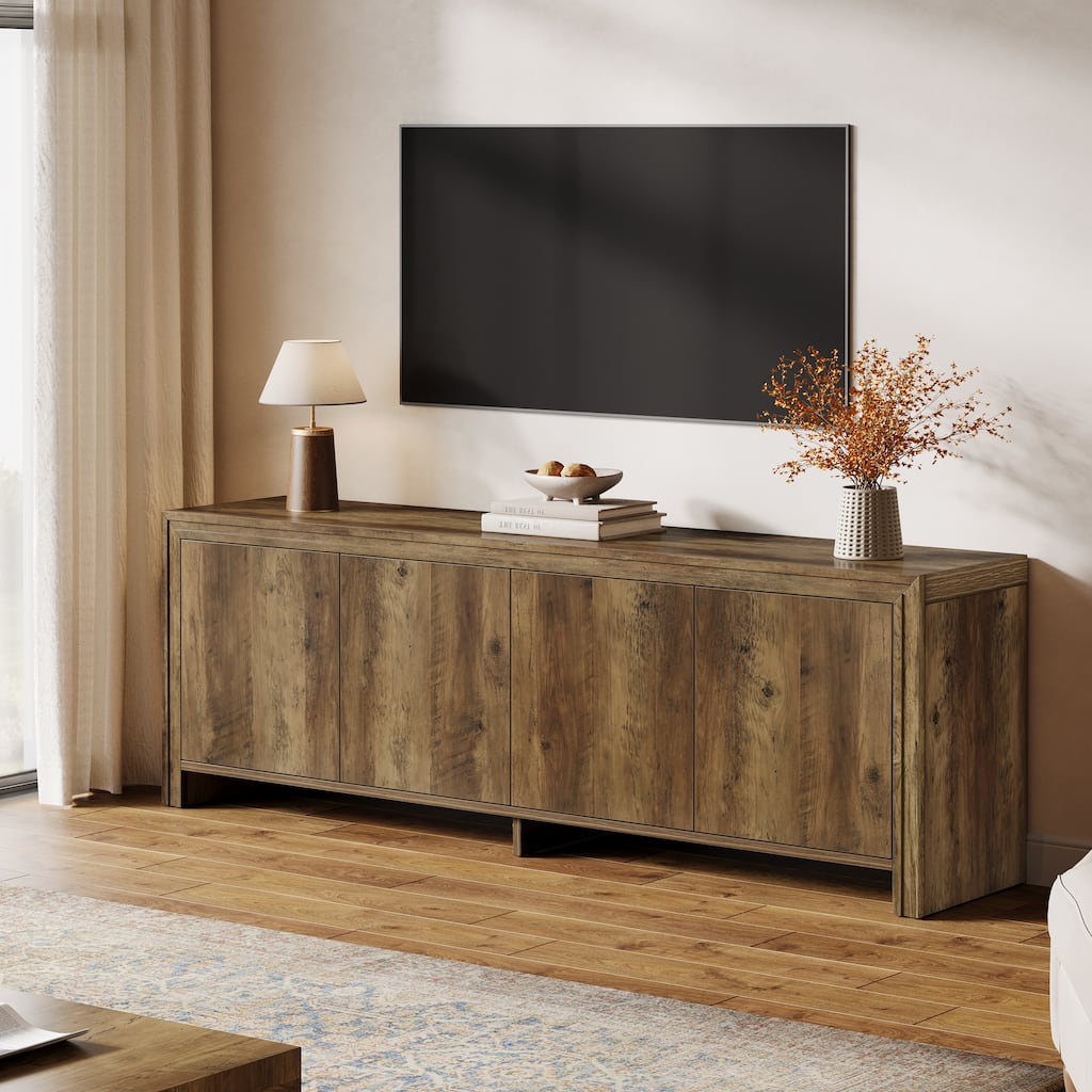 Mid-Century Entertainment Center for TVs Up to 70"