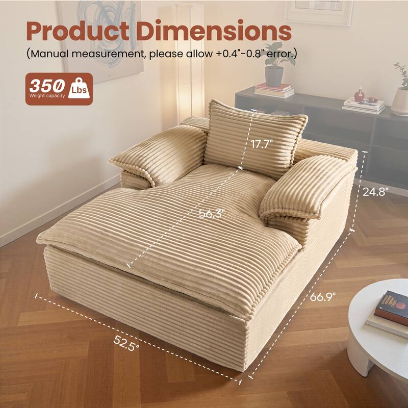 OVIOS Multifunctional Modular Cloud-Like Sofa