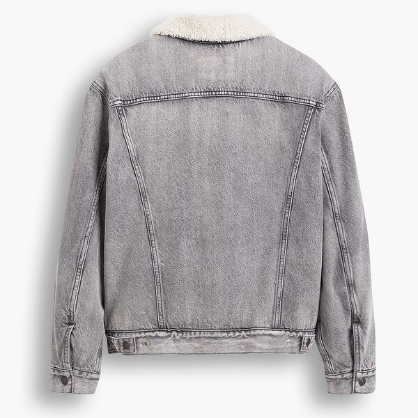 levi's fleece lined jean jacket