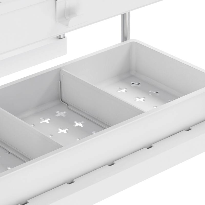 Simplify 2 Tier Multipurpose Storage Shelf - 16"x 8.7"x 12.8"