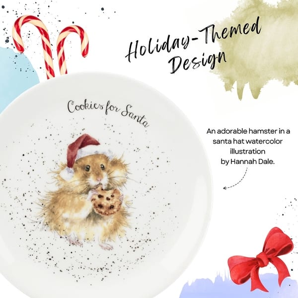 RW WN4093-XW Royal Worcester Wrendale Ontwerpen China Thee Coupe Borden Met Ewe, Zachte Jack en Net Uitgekomen Set van 4, Keramiek