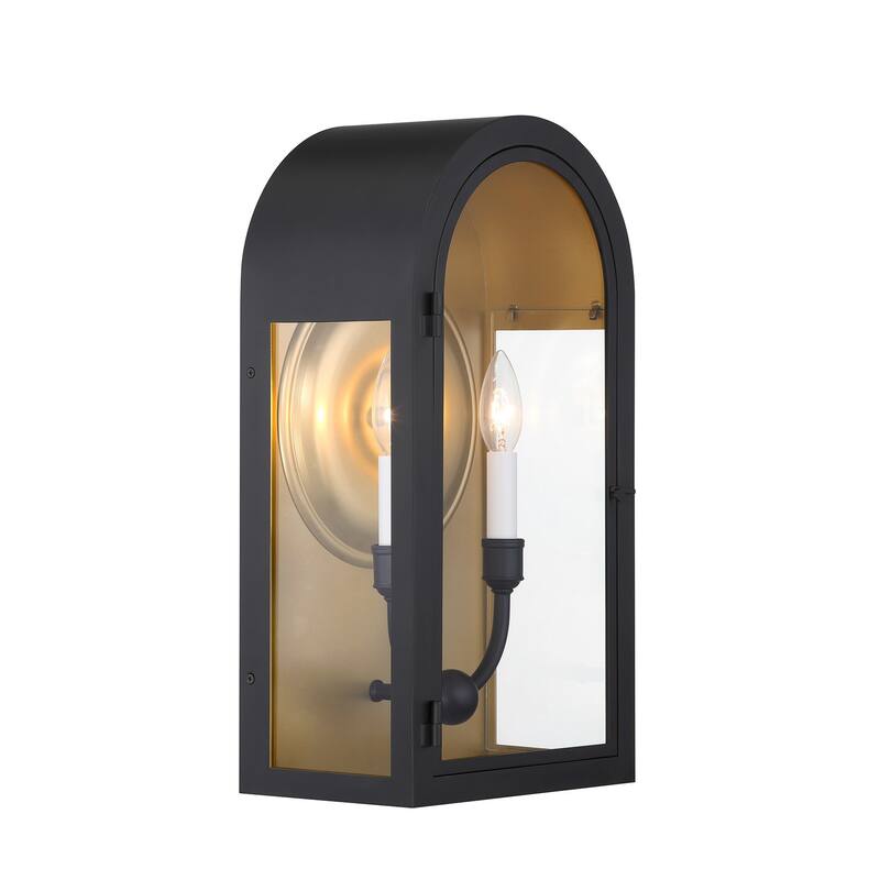 Savoy House 5-411 Grotto 2 Light 19" Tall Outdoor Wall Sconce