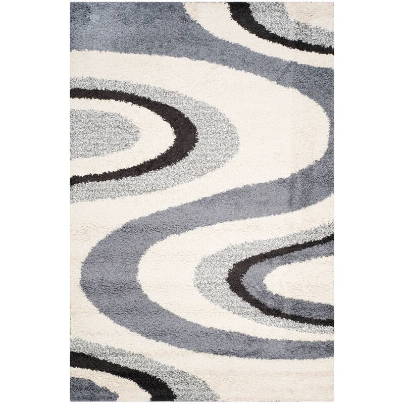 SAFAVIEH Art Shag Filippia Abstract Rug