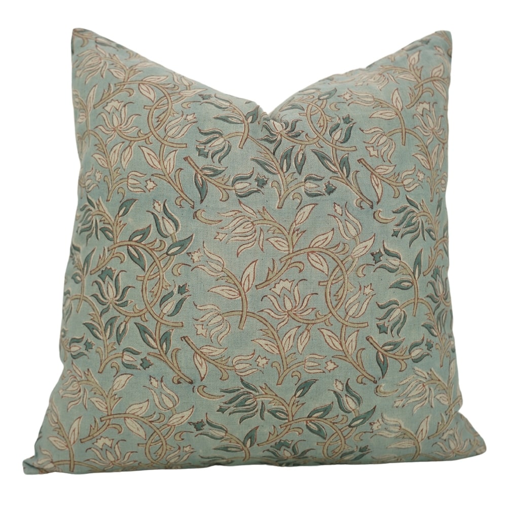 Fabdivine Handmade Soft Cozy Boho Pillow Cover Linen Sofa Couch or Chair Cushion