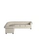 preview thumbnail 35 of 38, Knightsbridge Chesterfield L-shaped Sectional by iNSPIRE Q Artisan
