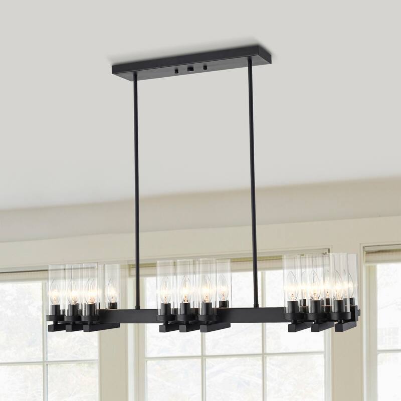 Edana 35 Inch Kitchen Island Chandelier 18-Light