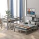 preview thumbnail 3 of 25, Twin over Full Solid Pine Wood Bunk bed with Full-length Guardrail,Clean Silhouette and A Hue of Elegance