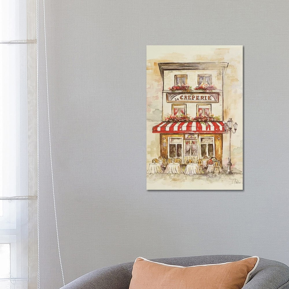 iCanvas "Cafe du Paris II" by Patricia Pinto Canvas Print