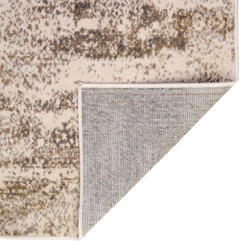 Contemporary Daisy Collection Area Rug