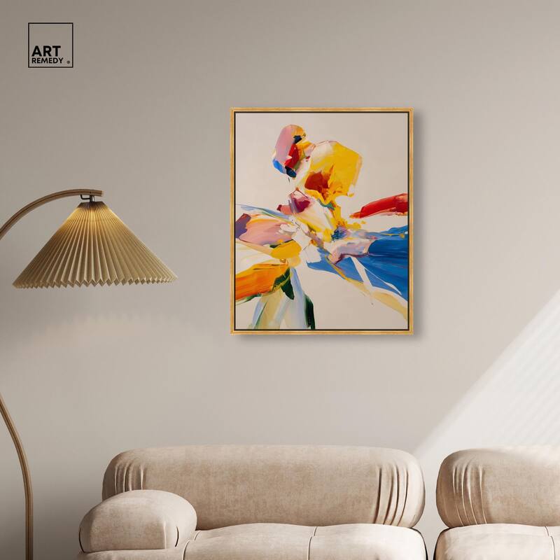 Flippant Bloom I Canvas by Art Remedy