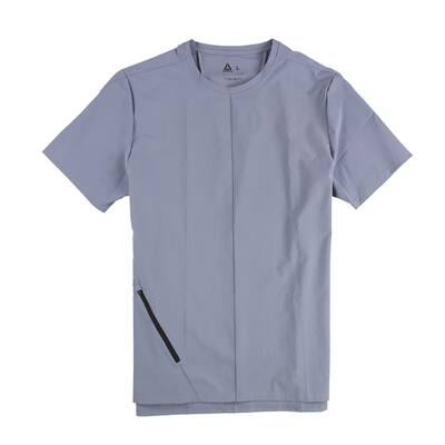 Reebok Mens Training Supply Woven Basic T-Shirt,, Blue, Large