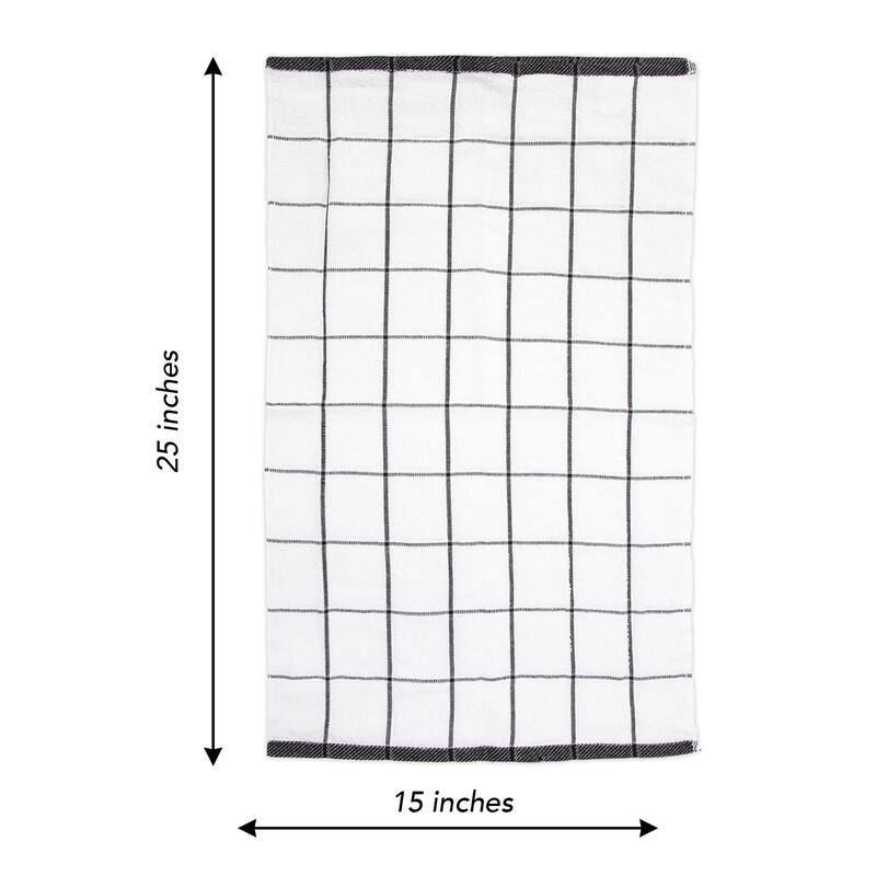 Cooks Linen Kitchen Towels - 12 Pack - 15x25