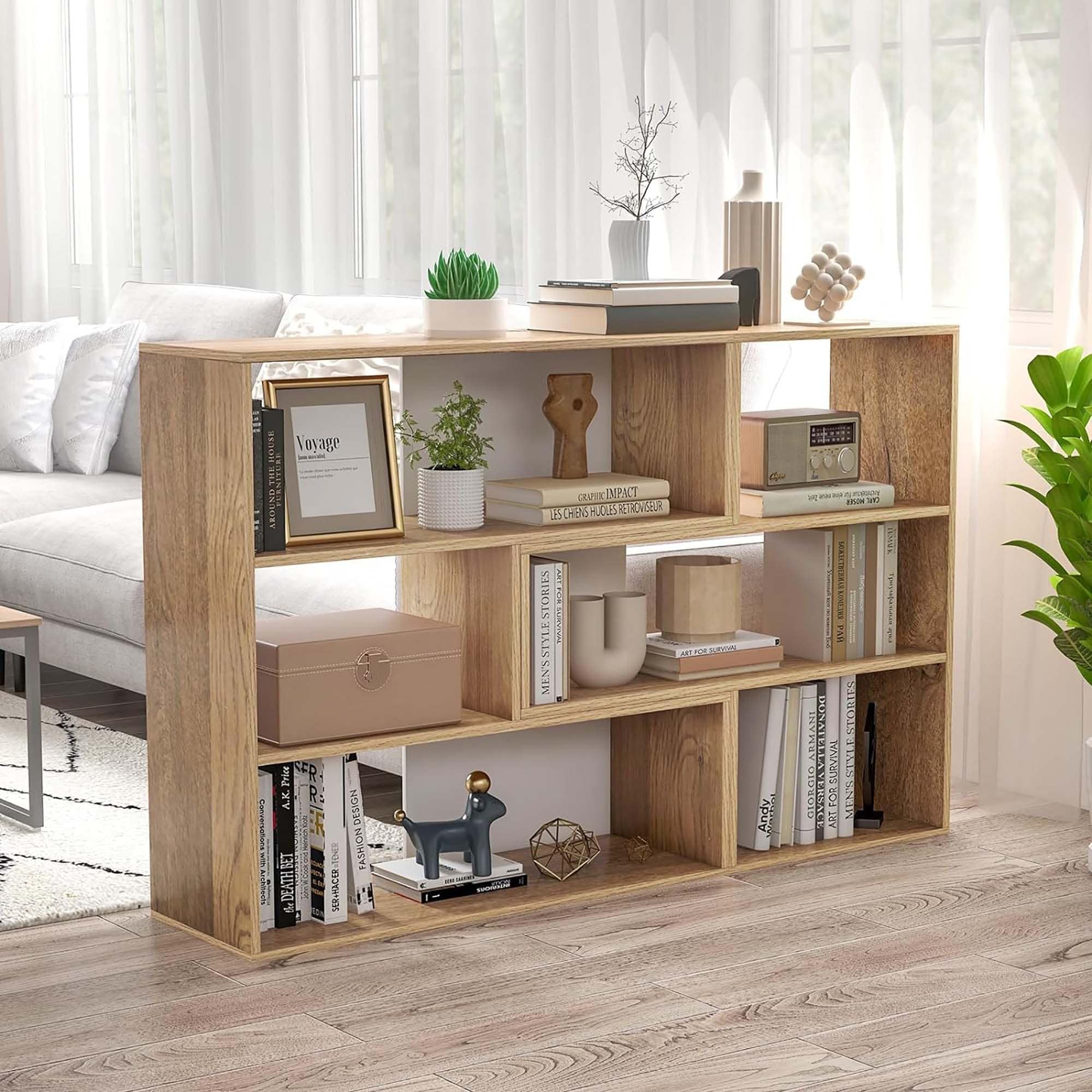 3 Tier Modern Bookshelf 6 Cube Wide Bookshelves Free Combination On Sale Bed Bath Beyond 40151508