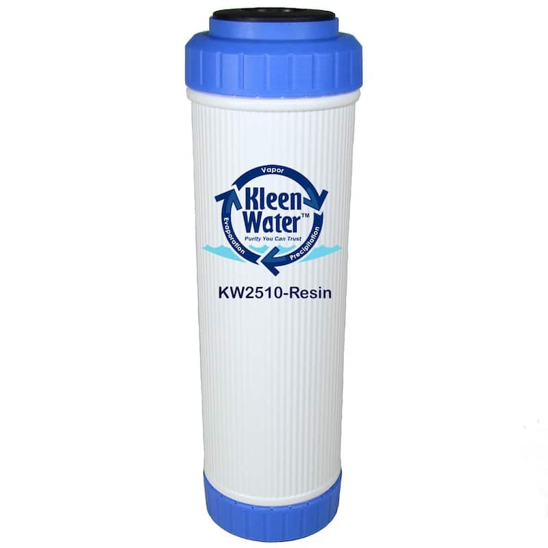 Dishwasher Water Filter, KW2510HWresin Under Sink Filtration System, Cation Exchange Resin