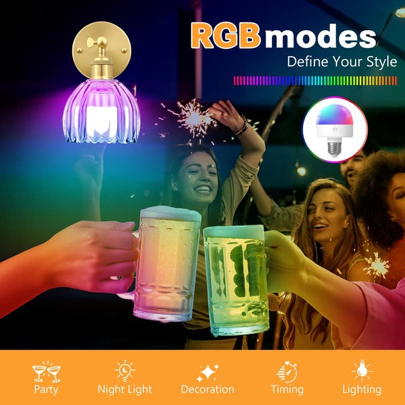 Adjustable Vintage Wall Sconce with Amber Tulip Glass Brass Fixture with Switch Ideal for Bedroom Hallway or Entry