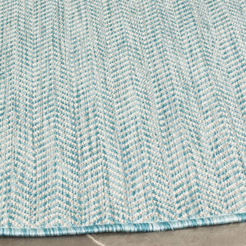 SAFAVIEH Courtyard Carolann Indoor/ Outdoor Waterproof Patio Backyard Rug