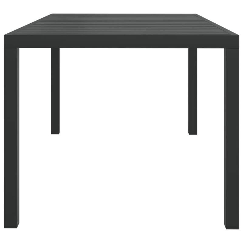 vidaXL Patio Dining Set with Cushions Poly Rattan