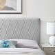 preview thumbnail 52 of 56, Leila Performance Velvet King/California King Headboard