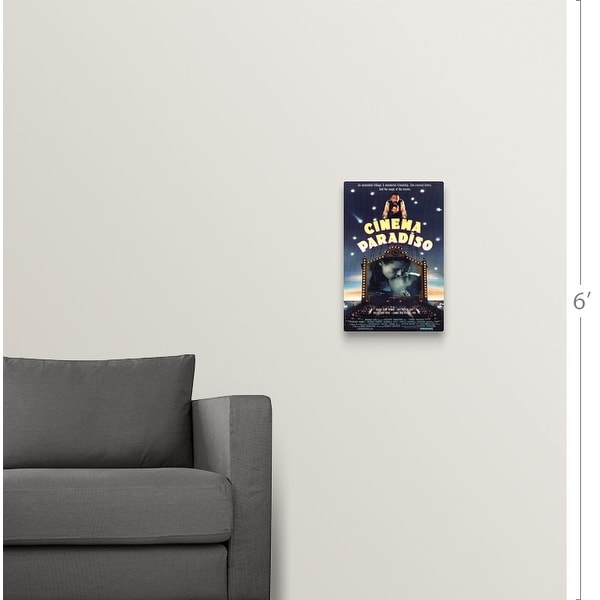 "Cinema Paradiso (1988)" Canvas Wall Art