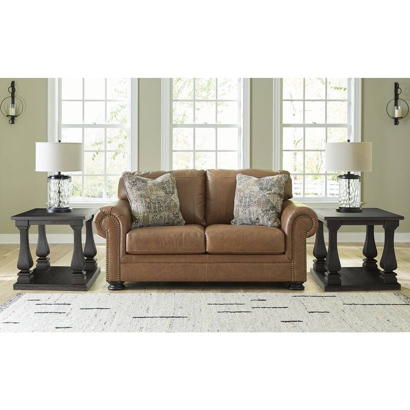 Signature Design by Ashley Carianna Brown 2-Piece Upholstery Package - 101" W x 40" D x 40" H