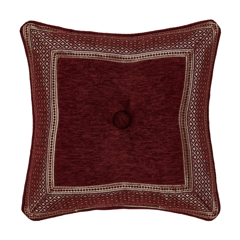 J. Queen New York Laurenza 18" Square Decorative Throw Pillow