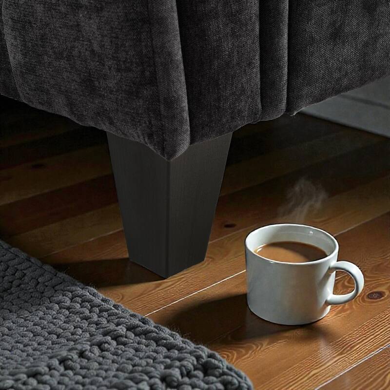 Modern 115" U-Shaped Modular Sectional Sofa with 2 Ottomans, USB Charging Ports, Foldable Side Tables, Chenille Upholstery