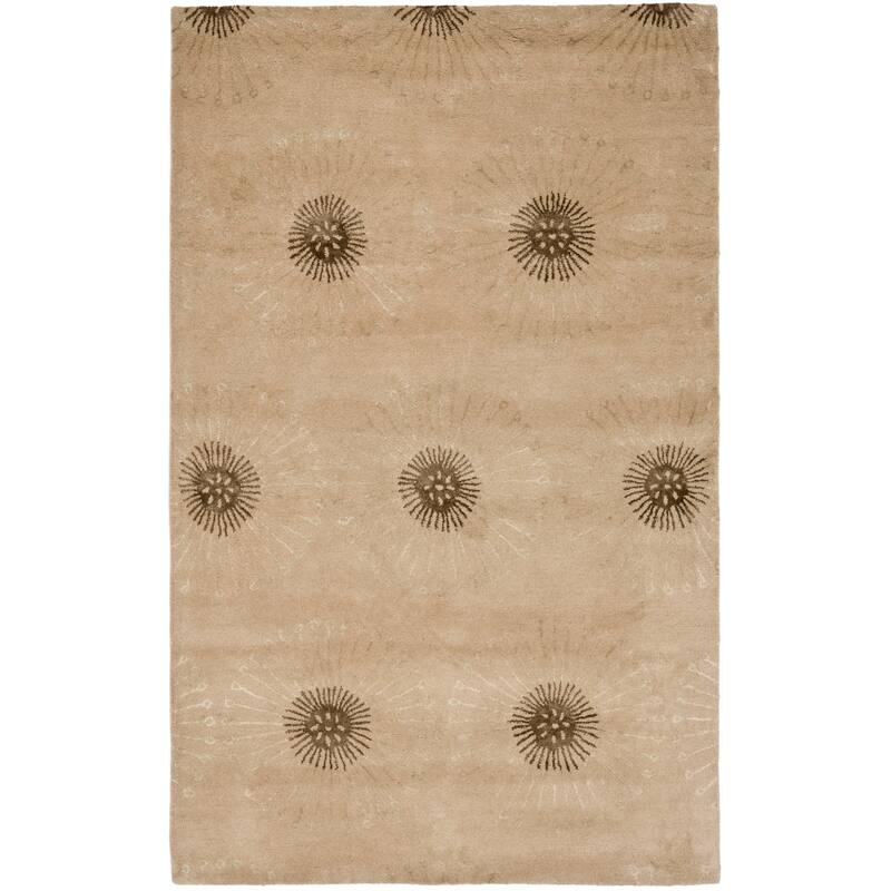 SAFAVIEH Handmade Soho Chimere Dandelion Pattern New Zealand Wool