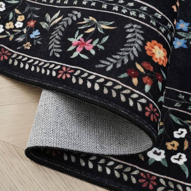 Kitchen Runner Rug Non Slip 2'x10' Long Washable Rugs - 120"L x 24"W