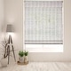 White Micro Striped Semi Sheer Window Curtain Pieces - Tiers, Valance and Swag Options