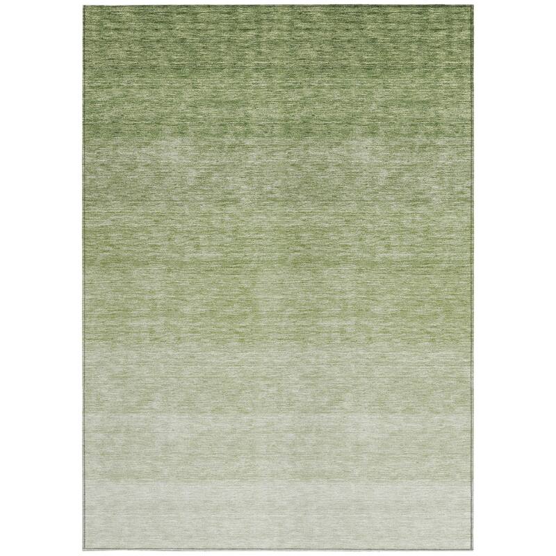 HomeRoots Ombre Transitional Rectangle Outdoor Rug