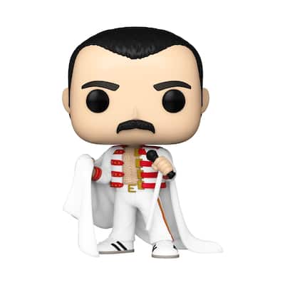 Funko POP! Rocks Freddie Mercury (We Will Rock You Tour) Vinyl Figure (#414) - Multi-Color