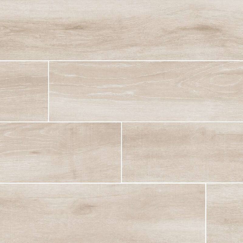 The Tile Life Belgrad 6x36 Porcelain Floor & Wall Tile - Cream - Case of 7 (10.22 Sq. ft.)