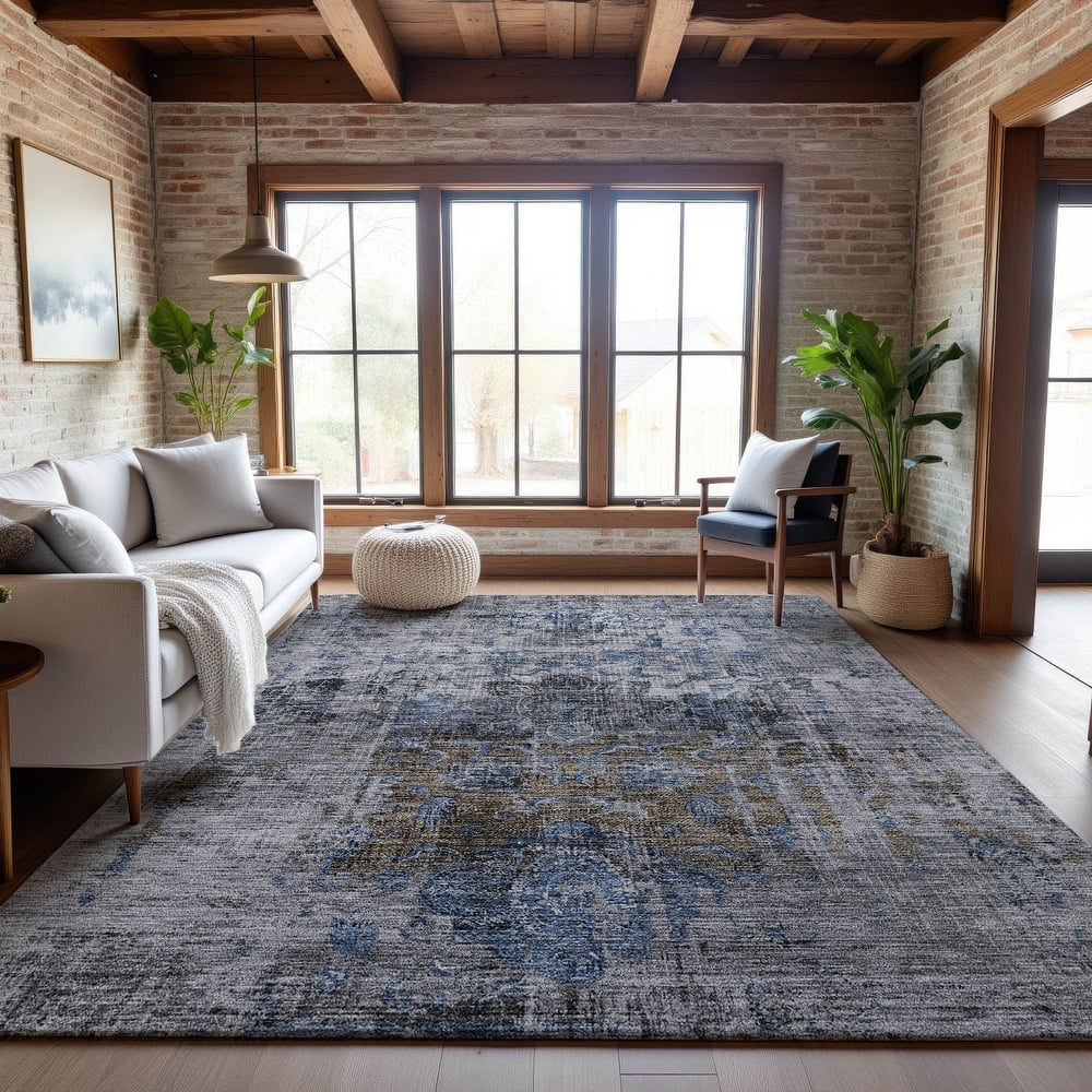 Premium Washable Super Soft Vintage Traditional Mayfield Rug
