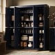 preview thumbnail 48 of 57, Palace Imports 65" 100% Solid Wood Shaker Pantry Cabinet