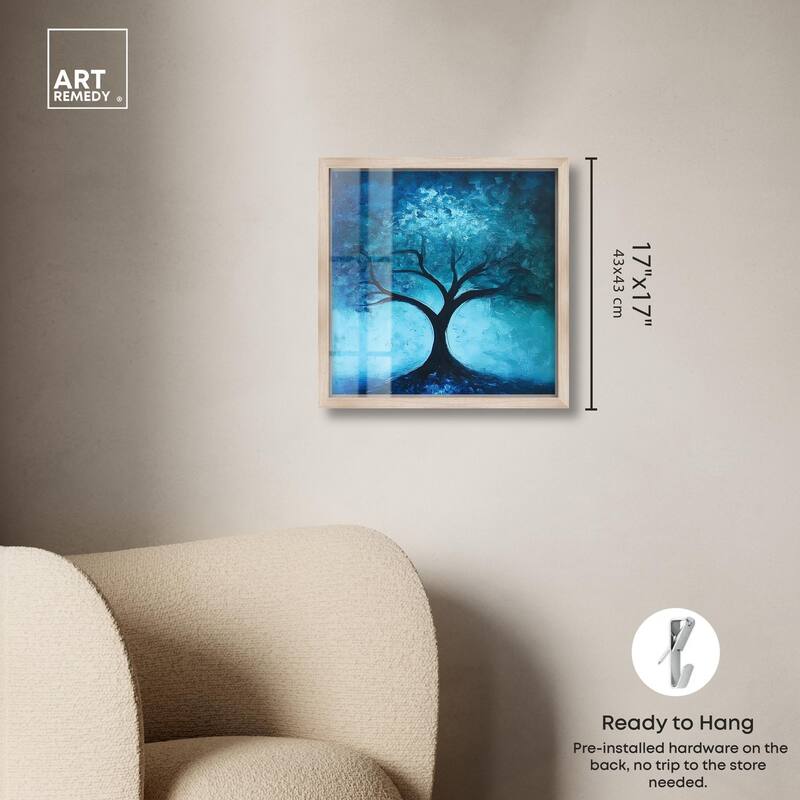 Tree of Opposites III Shadowbox by Art Remedy