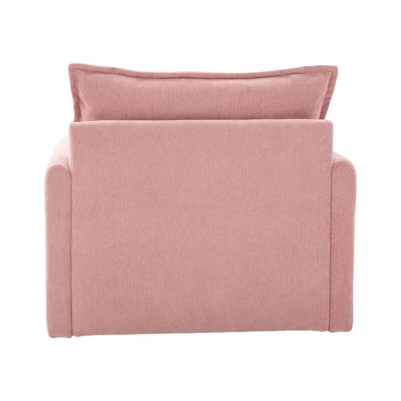 Chenille Swivel Accent ArmChair