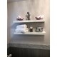 Porch & Den Hi-Line 36-inch White Floating Shelf