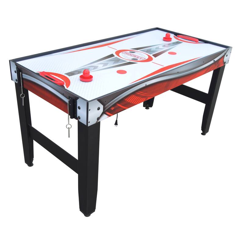 Hathaway Scout 54-in 4-in-1 Multi Combo Game Table, Air Hockey, Arcade Basketball, Table Tennis, Dry Erase Board