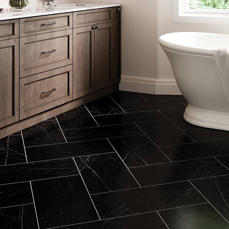 Ackland AKNPTPAL12X24M-CA Palazza - 12" x 24" Porcelain Solid Floor