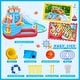 preview thumbnail 4 of 5, 9-in-1 Inflatable Water Slide Park w/ Dual Slides & Jump Area - 200*196*100 in