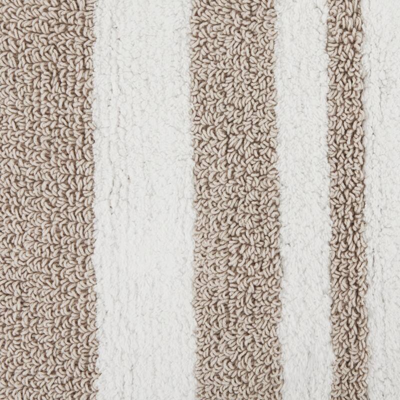 Madison Park Spa Cotton Reversible Bath Rug